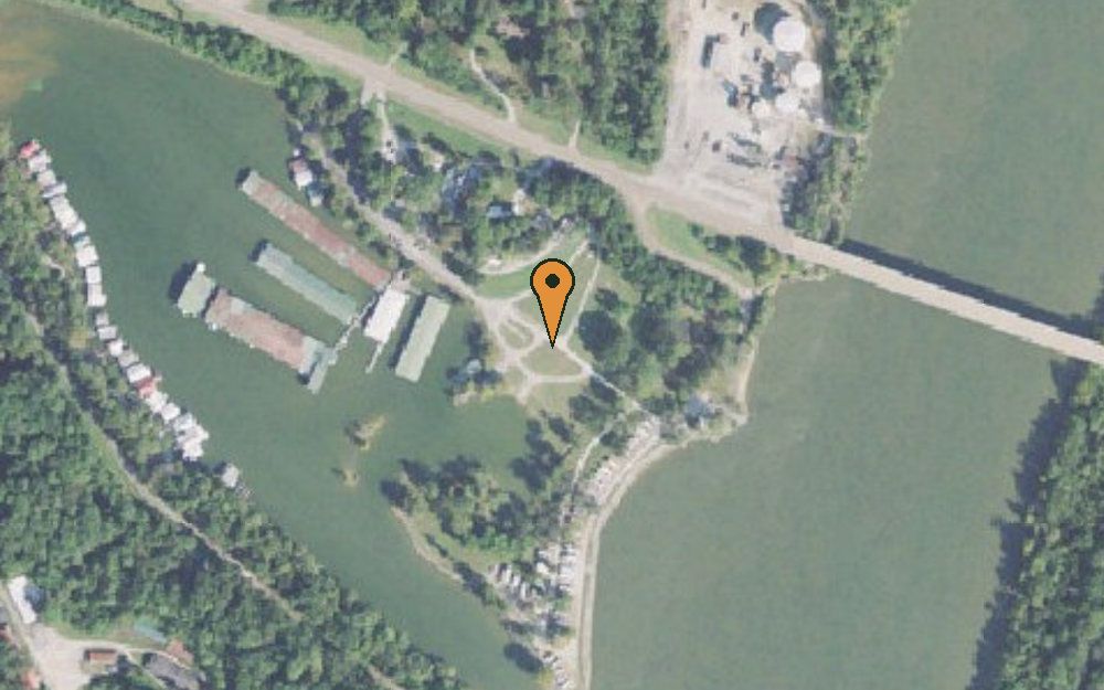 Aerial view of Perryville Marina
