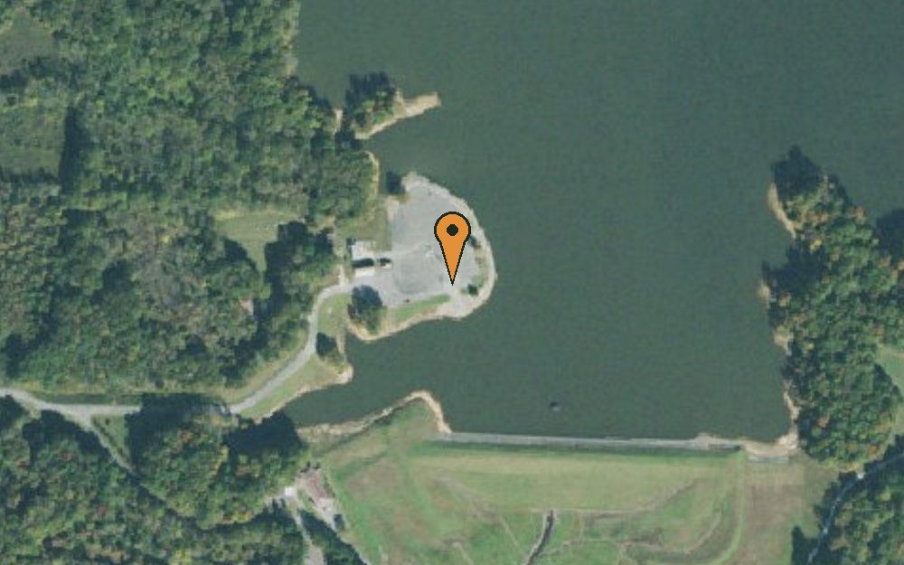 Aerial view of Access Area 1