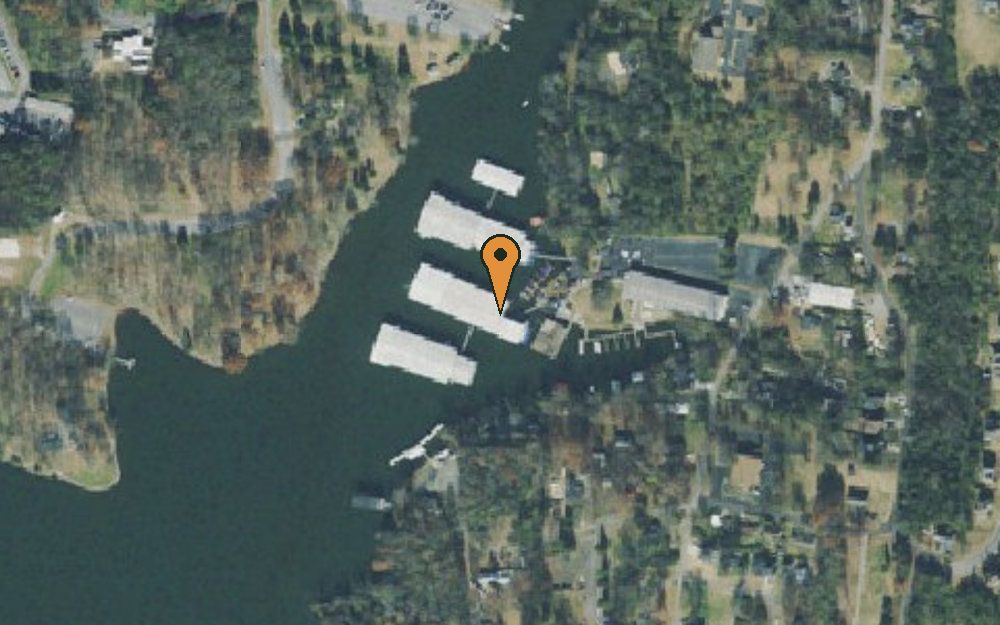 Aerial view of Anchor High Marina