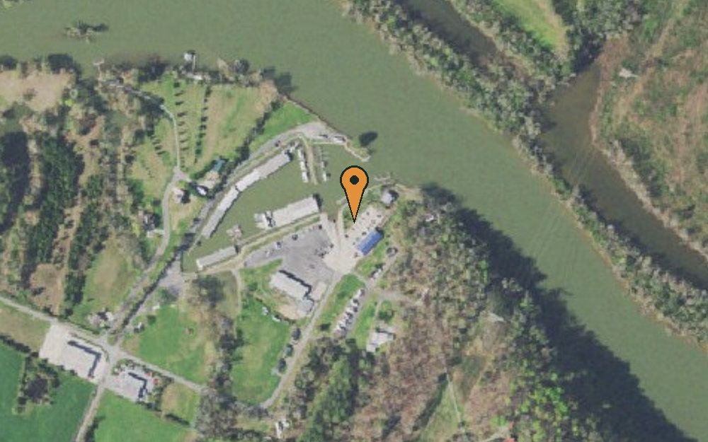Aerial view of B&B Marina