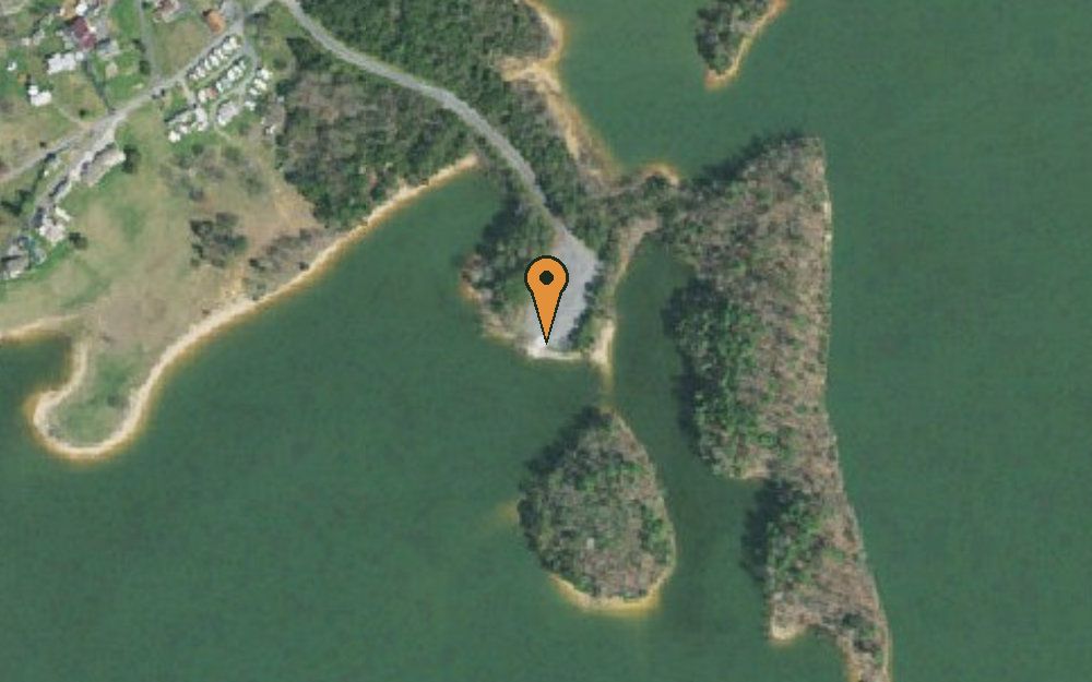 Aerial view of Baumgardner Access