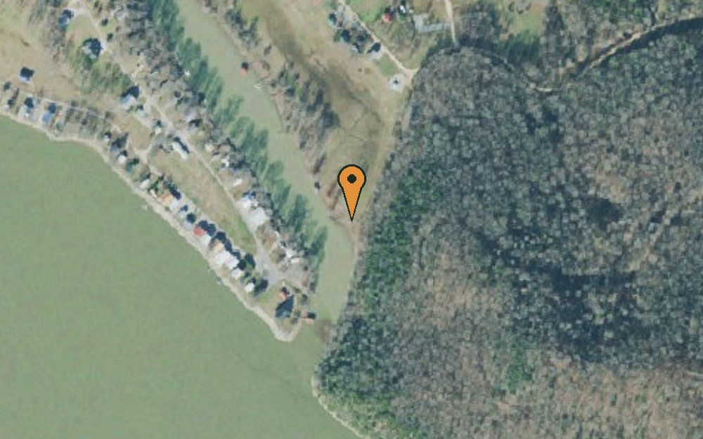 Aerial view of Beech Creek Ramp