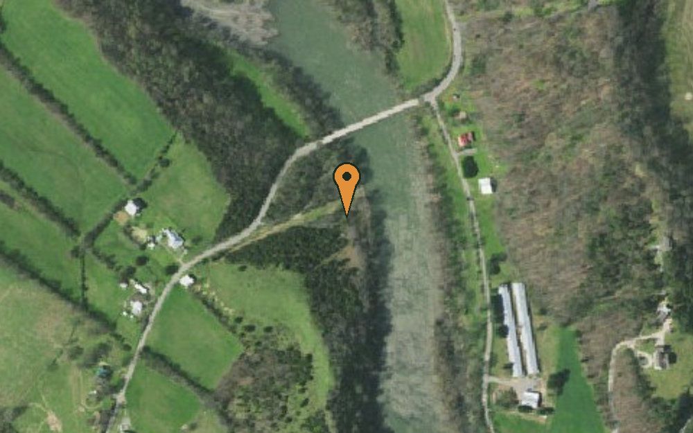 Aerial view of Bewleys Bridge