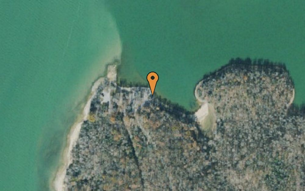 Aerial view of Boswell Landing