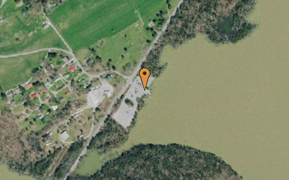 Aerial view of Brogran's Access Area