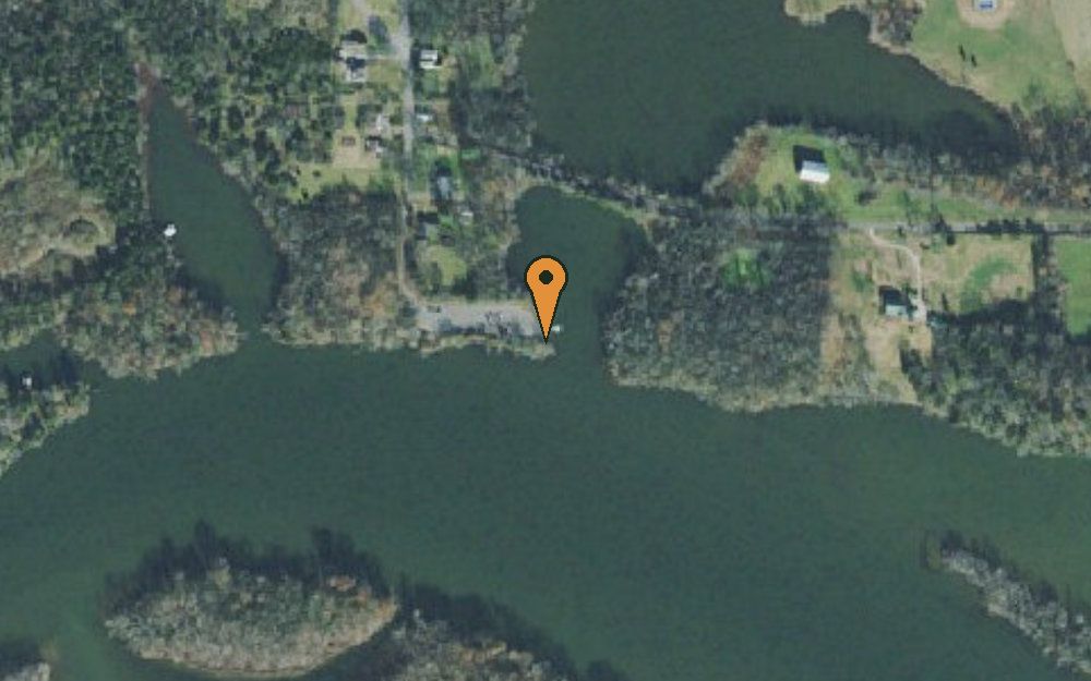 Aerial view of Cairo Boat Ramp