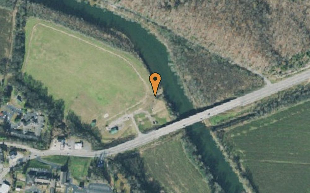 Aerial view of Centerville Park Ramp