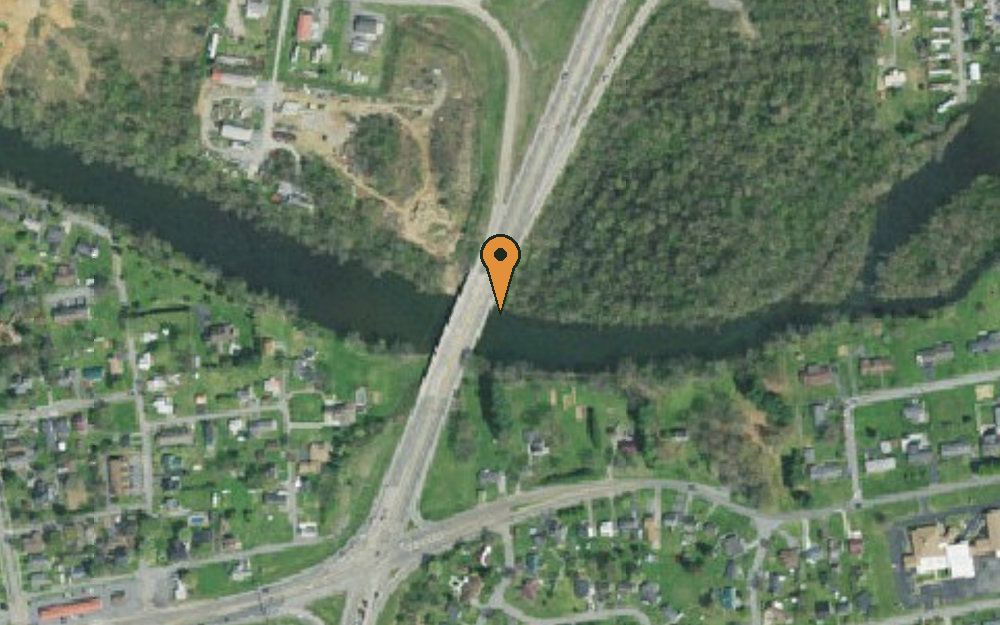 Aerial view of Cherokee City Park