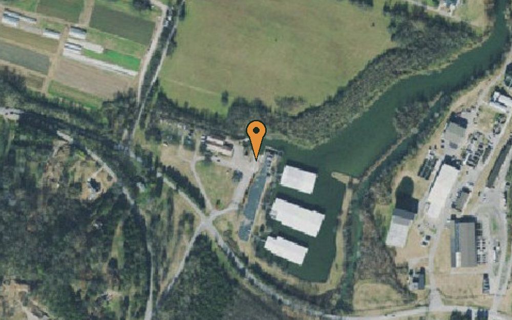 Aerial view of Commodore Yacht Club