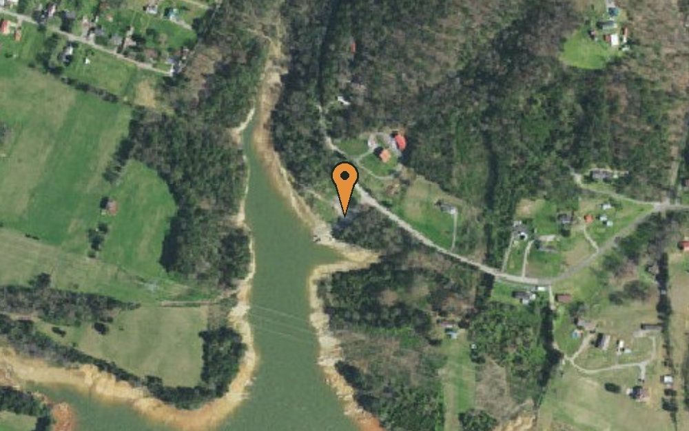 Aerial view of County Line Road Access Area