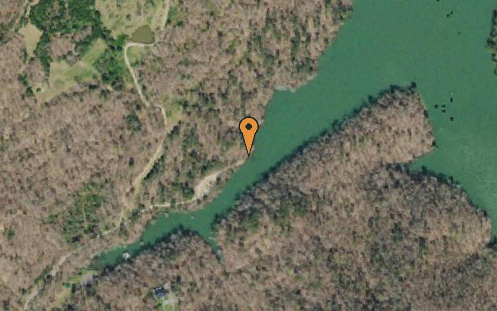 Aerial view of Dark Hollow