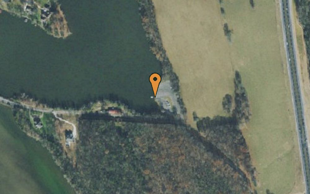Aerial view of Davis Corner Access