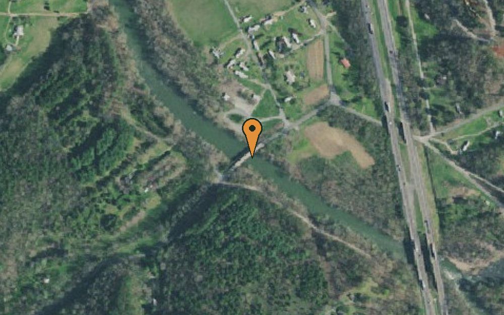 Aerial view of Denton Access