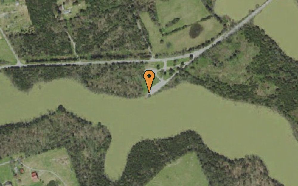 Aerial view of Doakes Creek Access Area