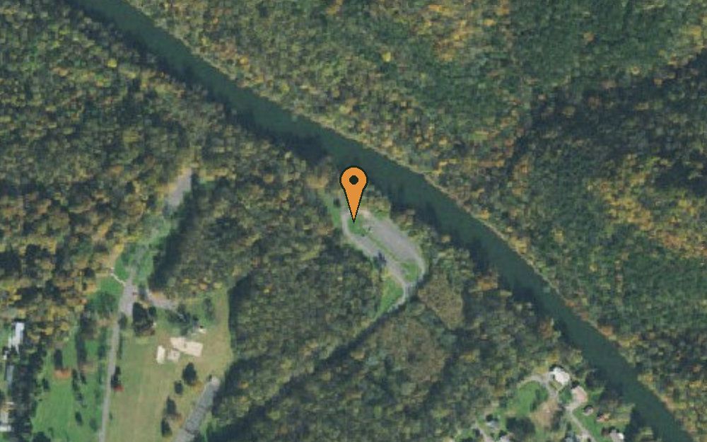 Aerial view of Donaldson Park Boat Ramp