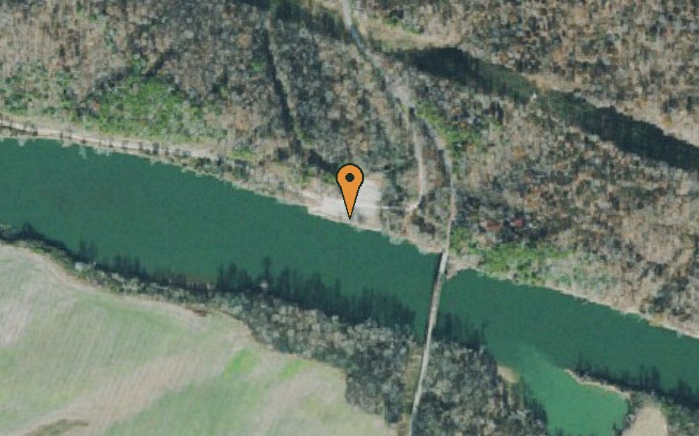 Aerial view of Duck River Mile 11.5 R (Cold Branch)