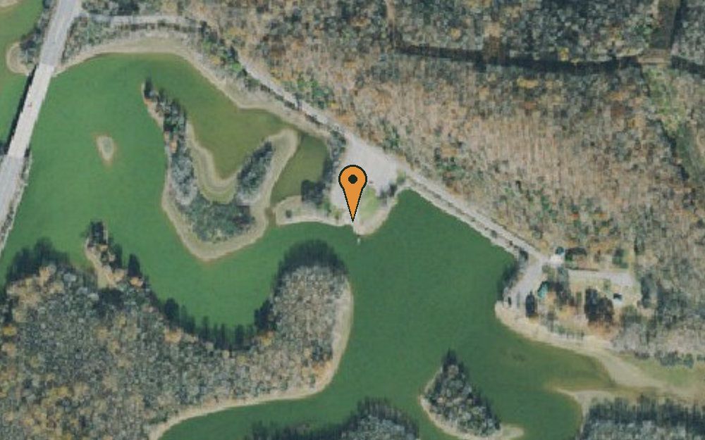 Aerial view of Dyer's Creek