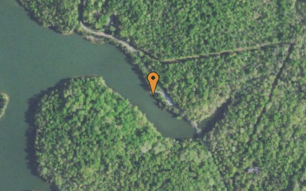 Aerial view of Eldridge Slough Ramp