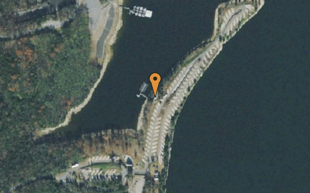 Aerial view of Elm Hill Park Access