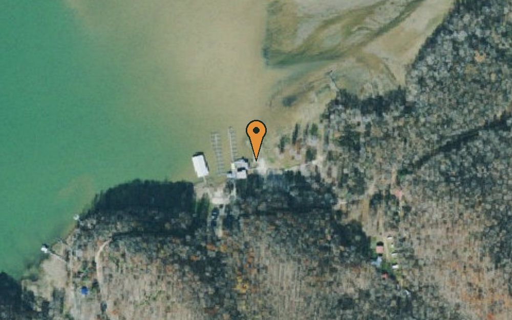 Aerial view of Fat Daddy's