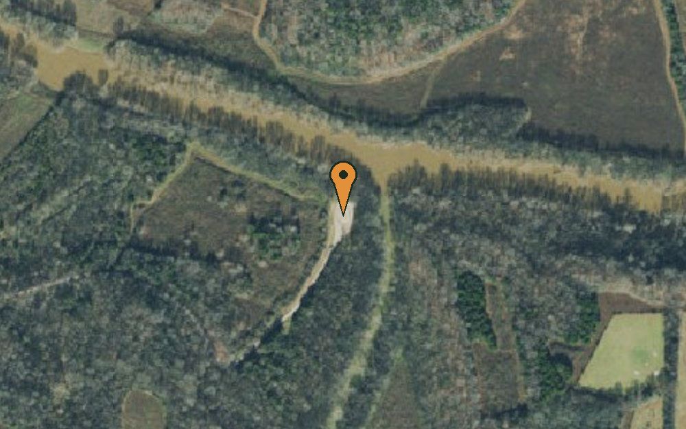 Aerial view of Fountain Creek