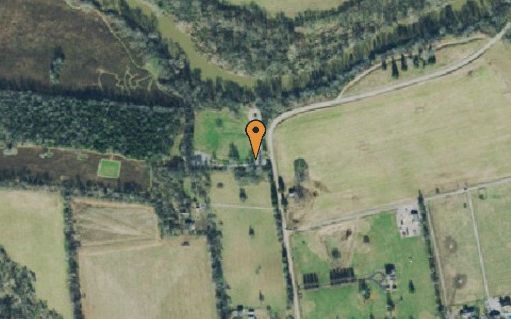 Aerial view of Gossett