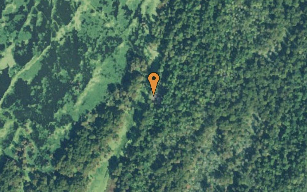 Aerial view of Grassy Island