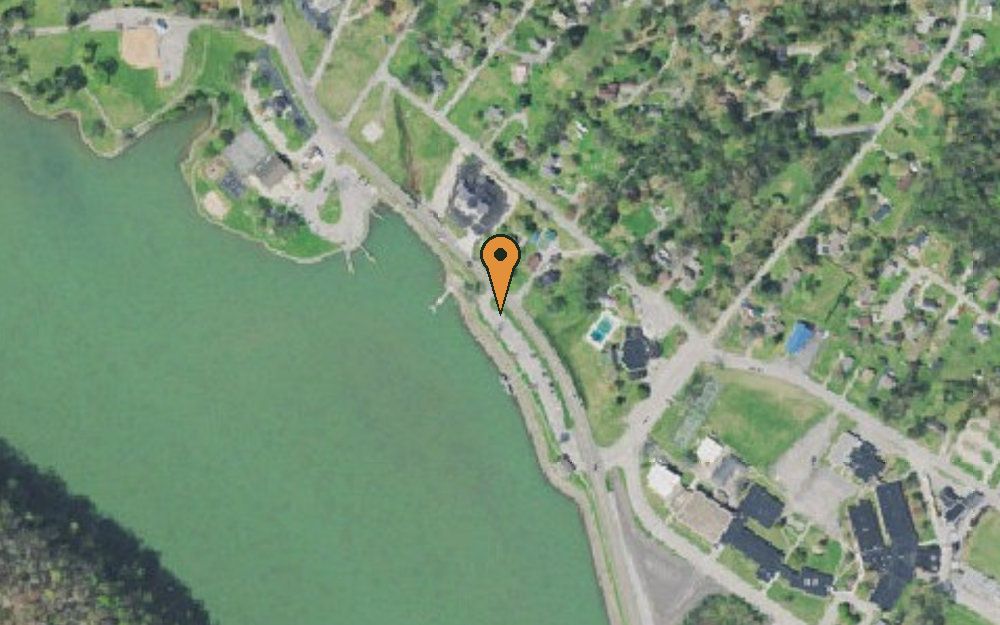 Aerial view of Gravel Pit
