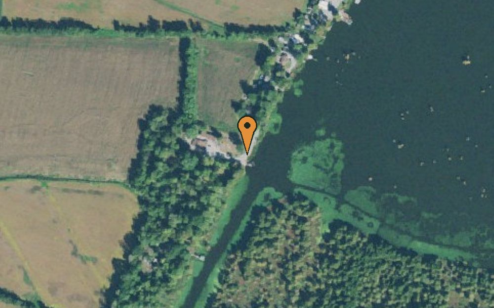Aerial view of Gray's Camp