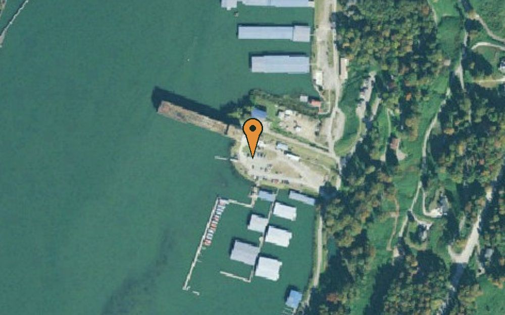 Aerial view of Hales Bar Resort & Marina