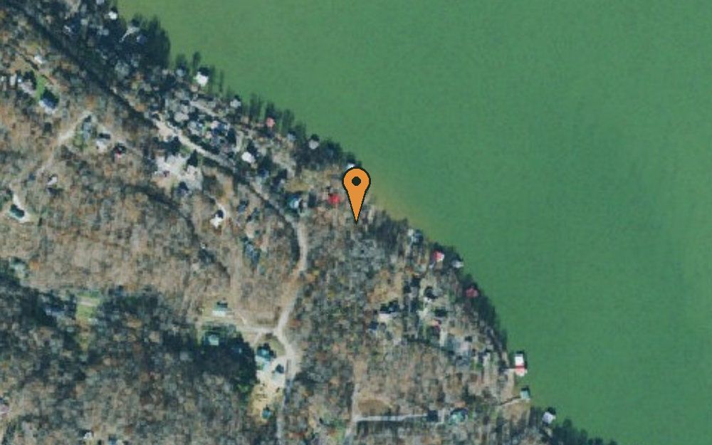 Aerial view of Hallshire Access Area