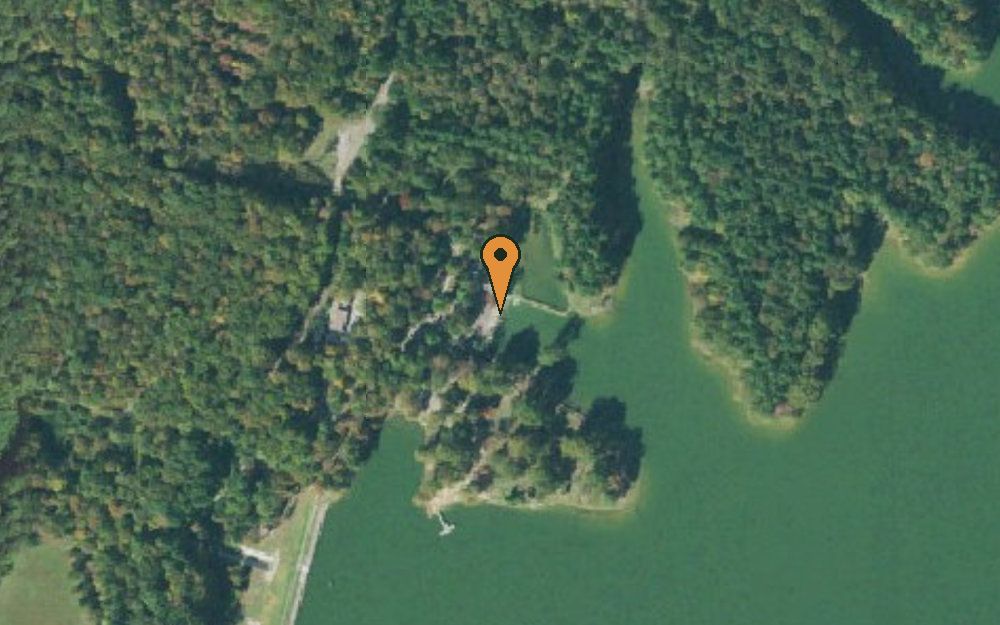 Aerial view of Herb Parsons Lake
