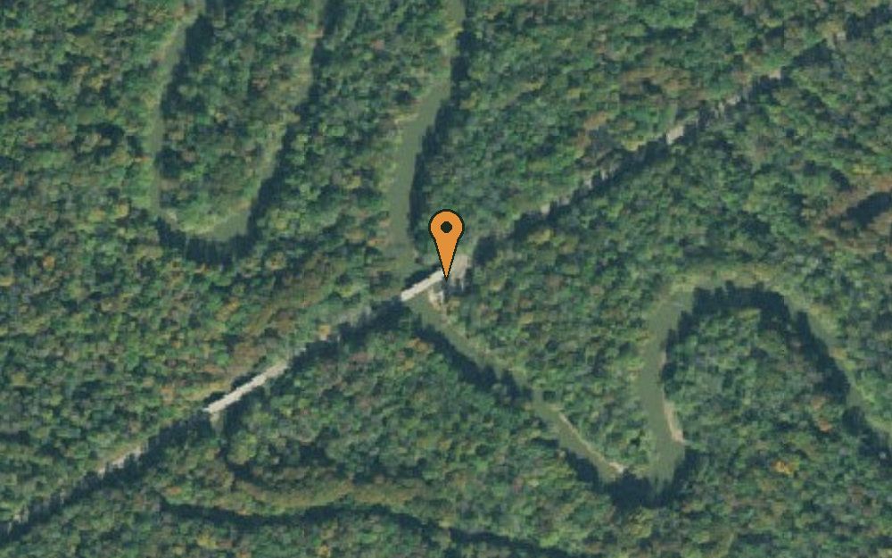 Aerial view of Highway 100