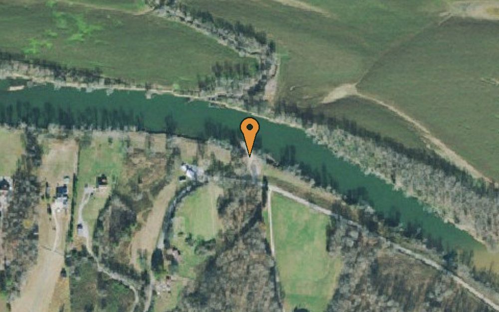 Aerial view of Hurricane Mills