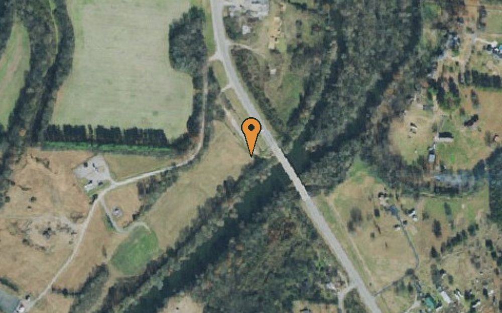 Aerial view of Hwy 82 Bridge