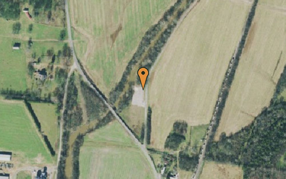 Aerial view of James R Puryear Jr Access Area at Richland Creek