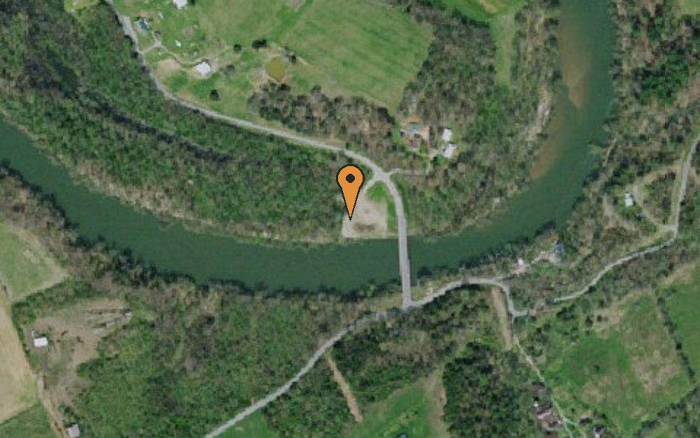 Aerial view of Joe Johnson Access