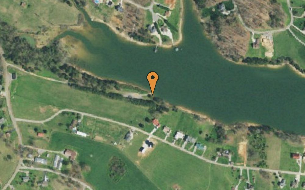 Aerial view of Lambdin Branch