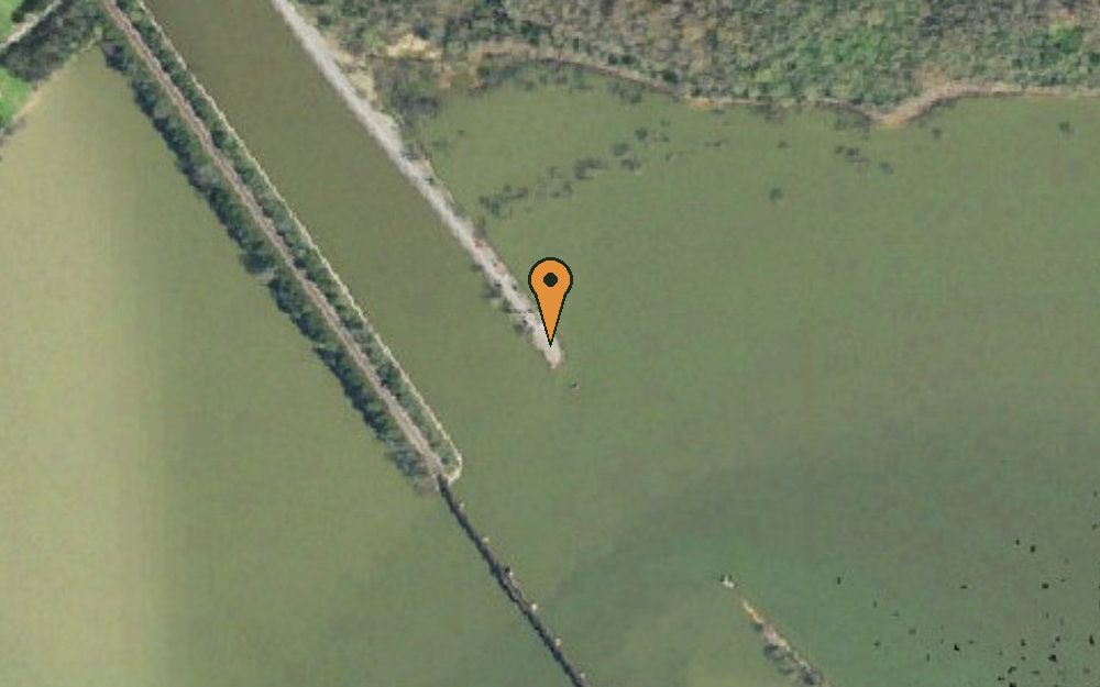 Aerial view of Leadvale Access Area