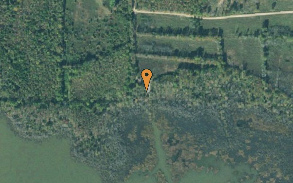 Aerial view of Lebanon Pond