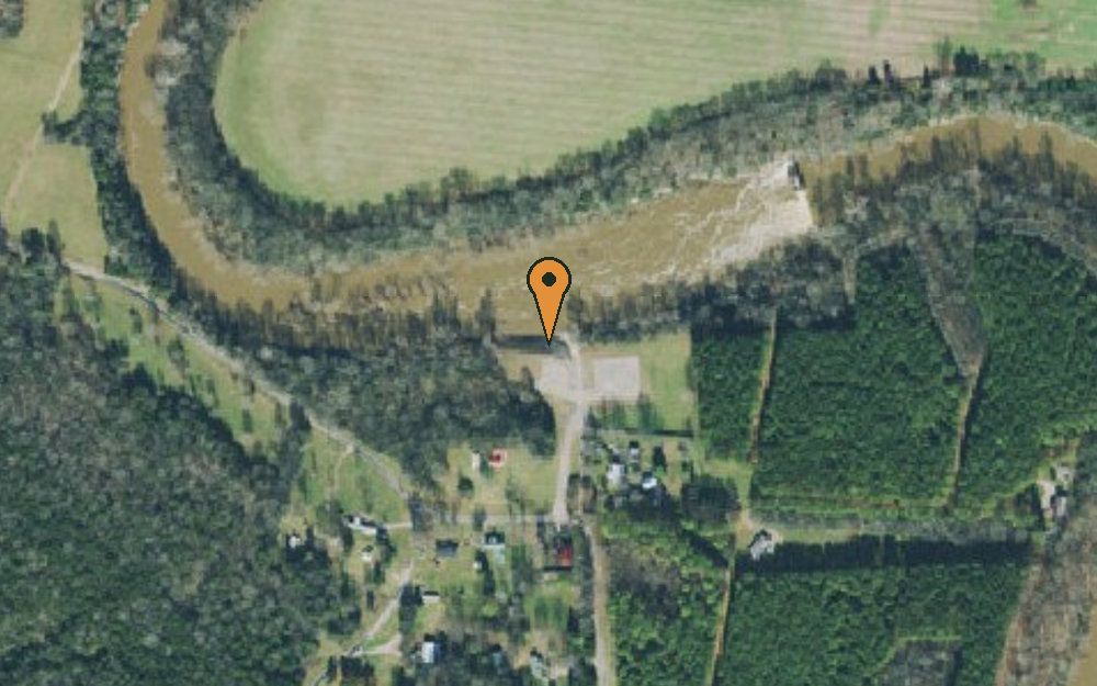 Aerial view of Lillard's Mill