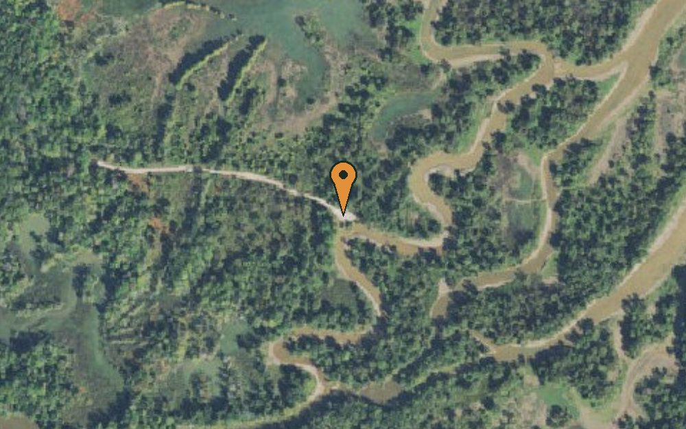Aerial view of Little Birdsong Access
