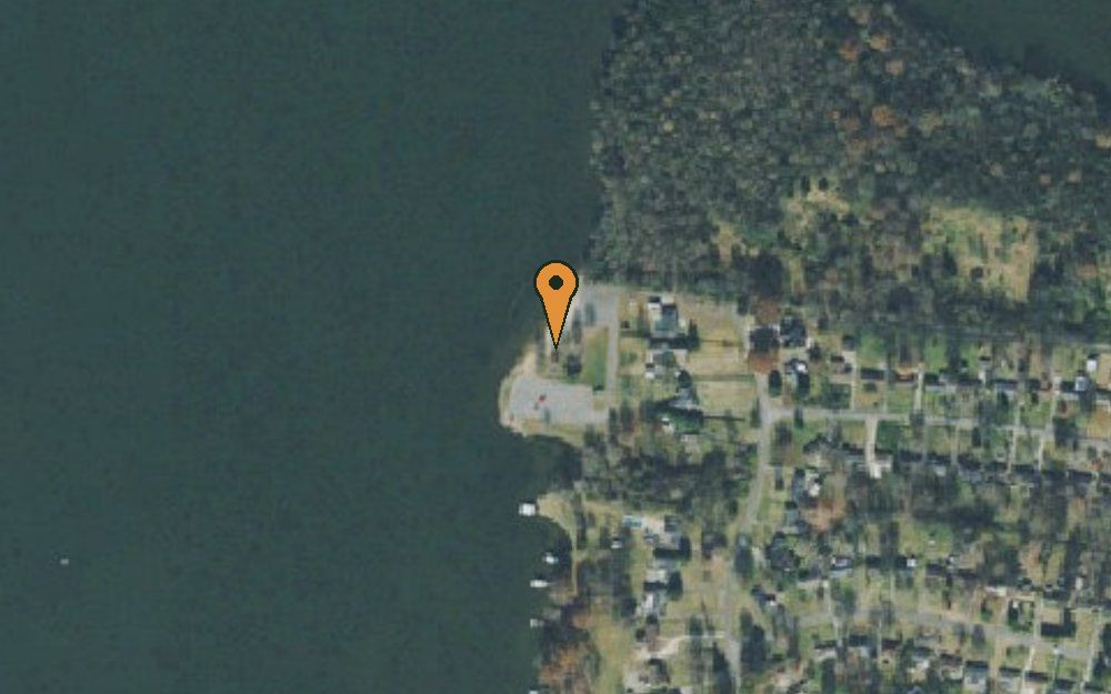 Aerial view of Lock 3 Access