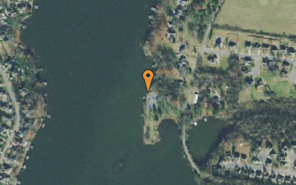 Aerial view of Lock 4 Access