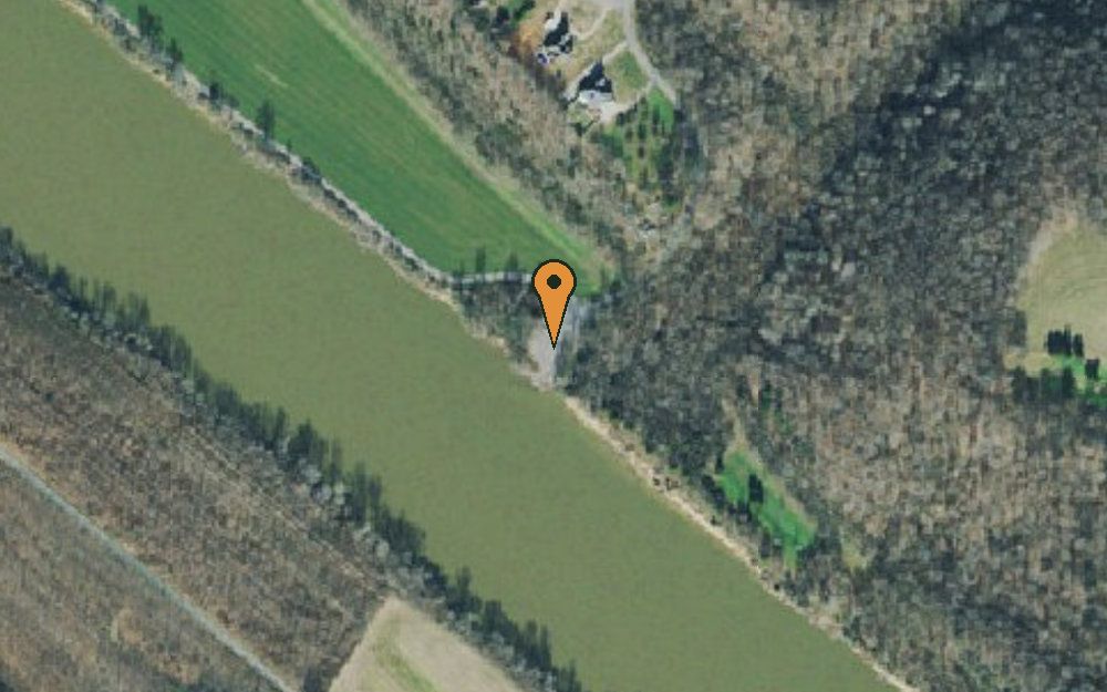 Aerial view of Lock B Northside