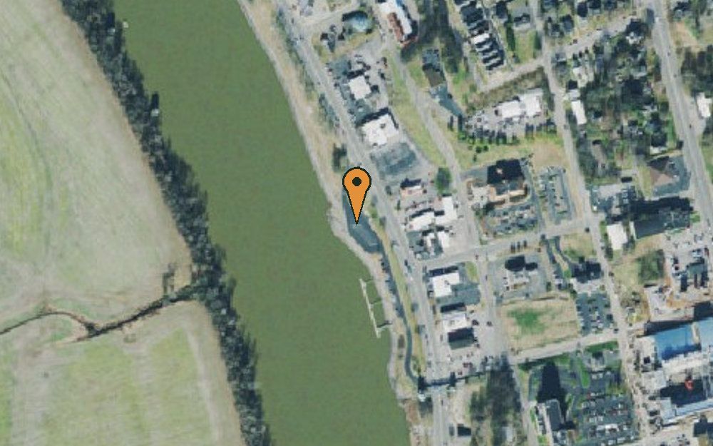 Aerial view of McGregor Park