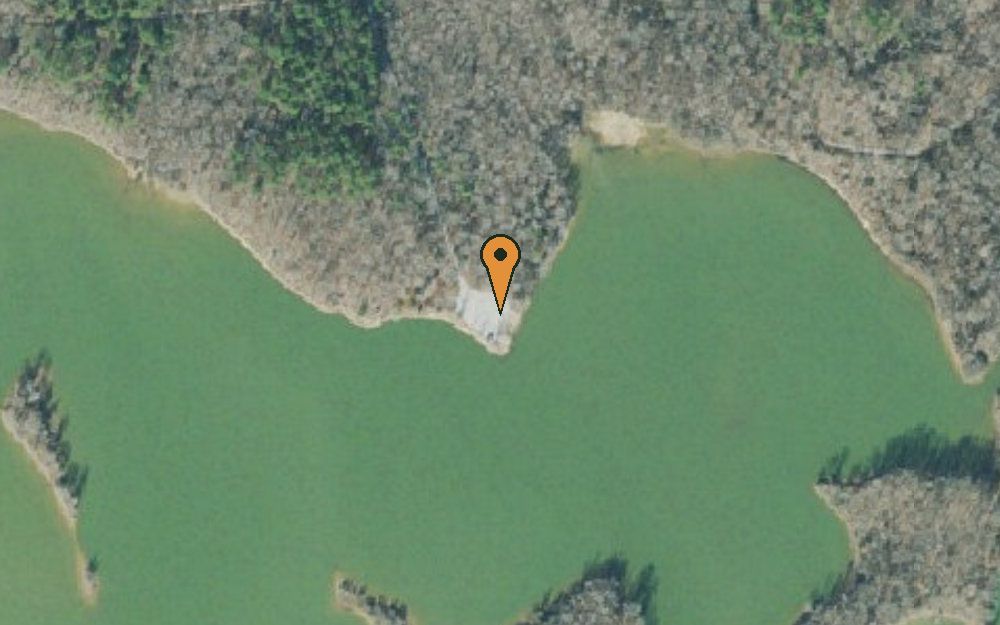 Aerial view of Morgan's Creek Access Area