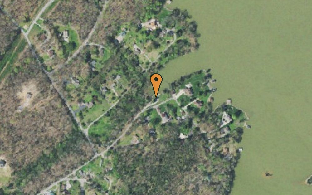 Aerial view of Mourneys Cove