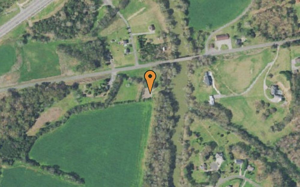 Aerial view of Nancy Ward Boat Ramp