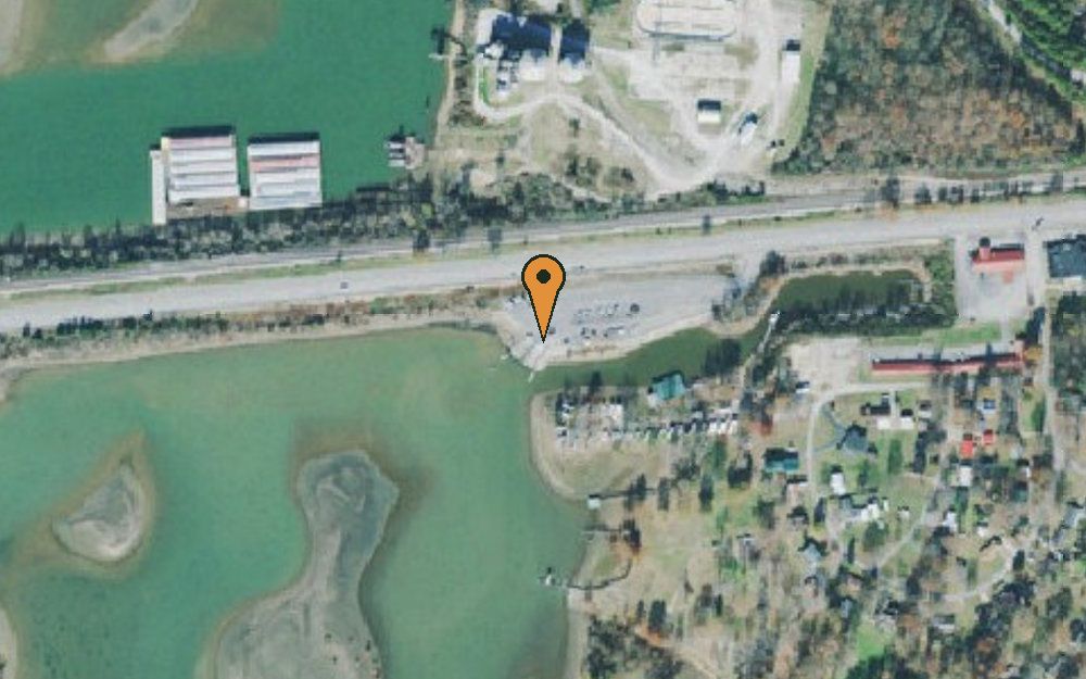 Aerial view of New Johnsonville
